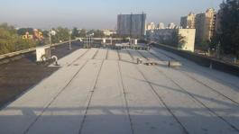 גג לאחר איטום ביריעות ביטומניות - חברת רפאל קבלן לעבודות איטום